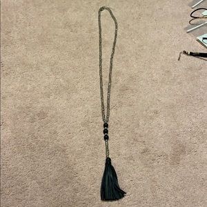 Tassel necklace